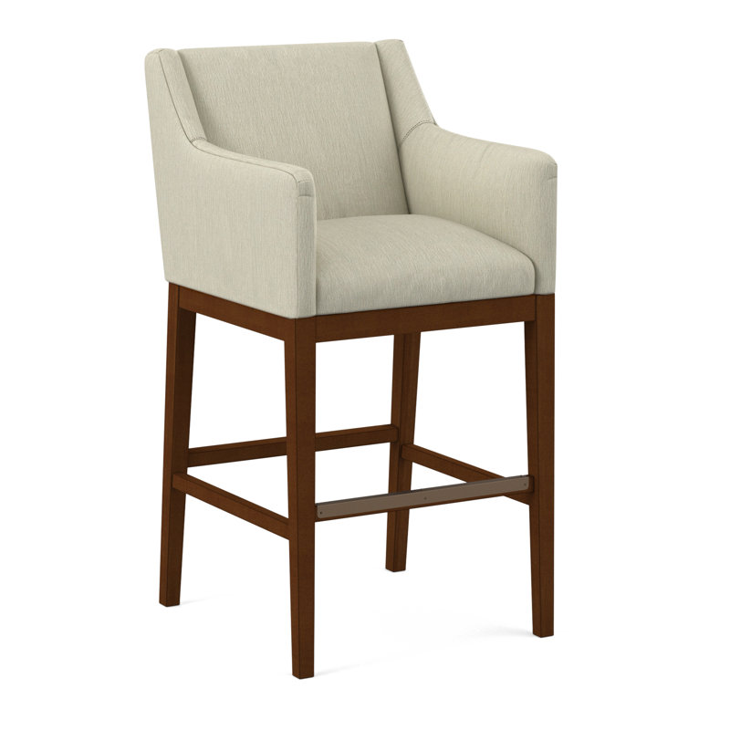 Upholstered Stool, 61689-88, English Saddle