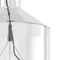 Medea 1 - Light Pendant, Crystal Transparent, 3000 Kelvins