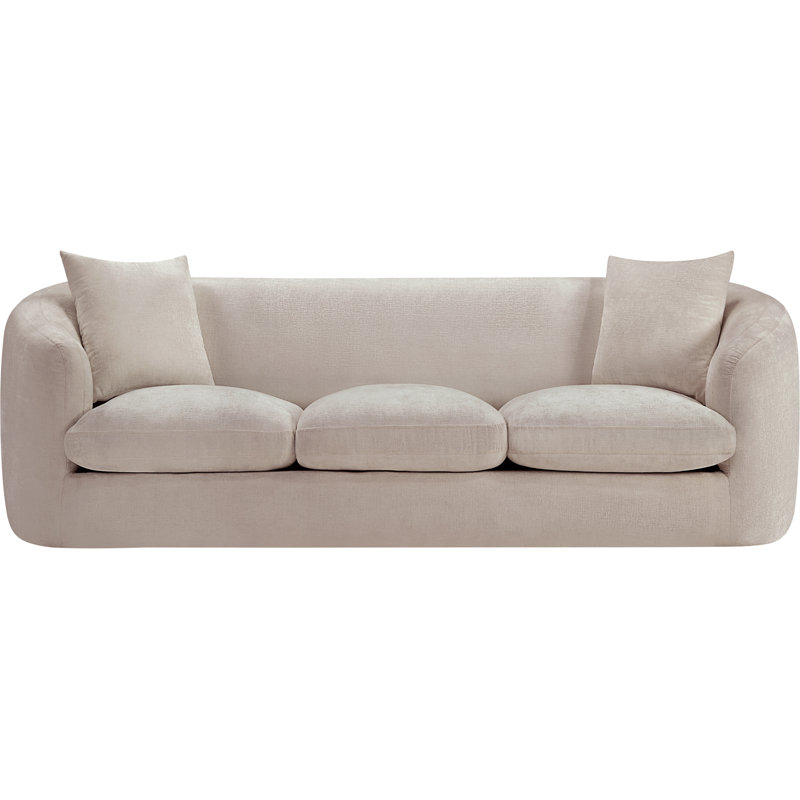 Canapé Penelope Millionder Chenille, Tissu chenille beige