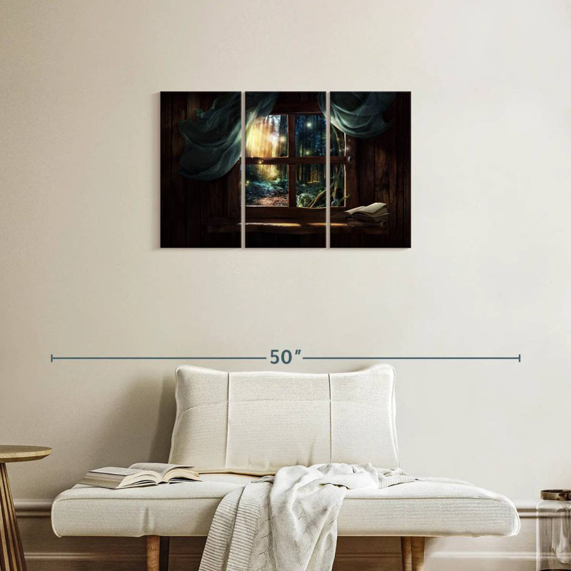 Lilie Magical Forest, 20" H x 33" W