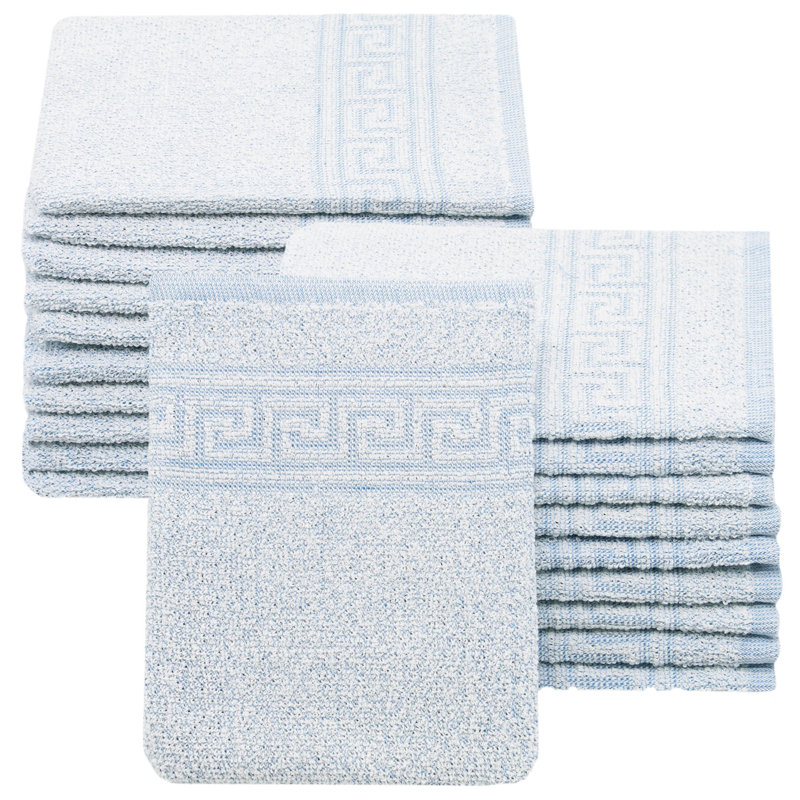 Lightweight Washcloth, Blue