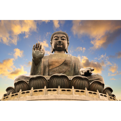 Giant Buddha - Wrapped Canvas Print