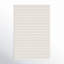 Tapis ivoire en laine / coton tissé à plat à la main Sestina-988555927