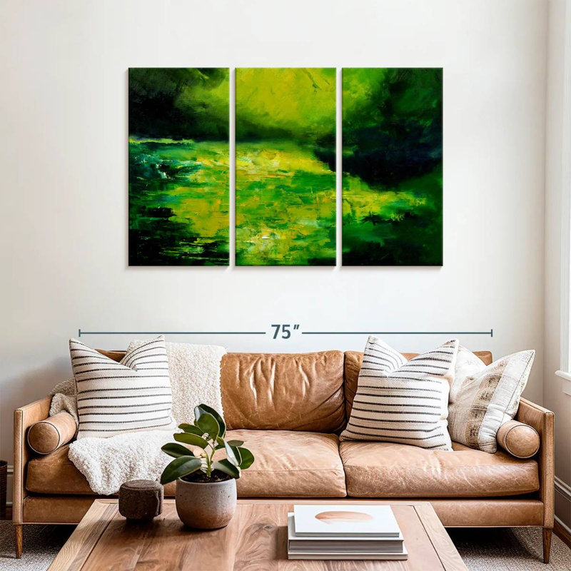 Avery Green Harmony, 36" H x 57" W
