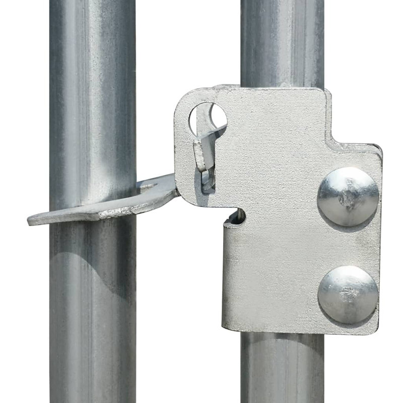 Harworth Chicken Run, 192cm H x 200cm W x 200cm D, Silver/Gray