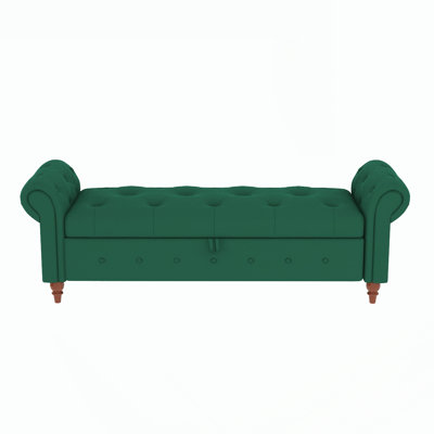 Modern Upholstered Storage Bench
