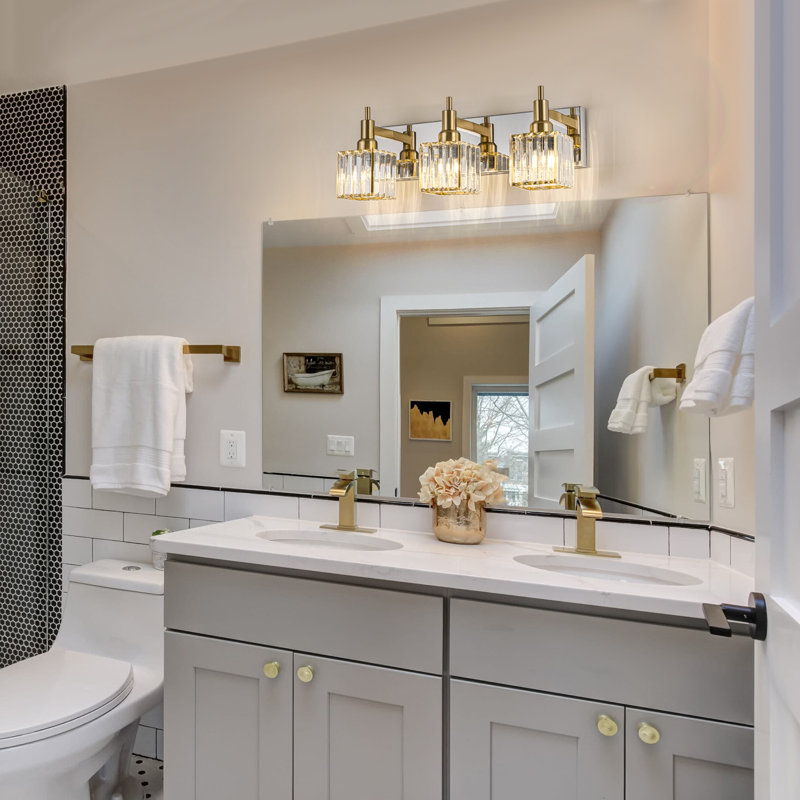 Taevion 3 - Light Dimmable Vanity Light, Gold