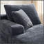 Canapé modulaire gris en velours côtelé, fauteuil d'appoint sans accoudoirs pour salon-223531706-223531704