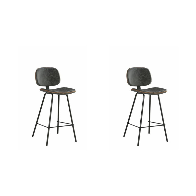 Tabouret de comptoir 26 po Farnum, gris