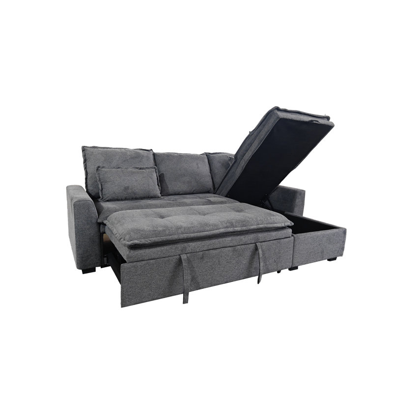 5 Seater Fabric Sofa, Grey