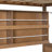 Full XL over Queen Bunk Bed with Integrated Shelving, Color-Changing Lights and Pegboard, Brown-1626793574-1626793575