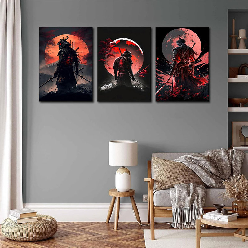 3 Piece Wrapped Canvas Print