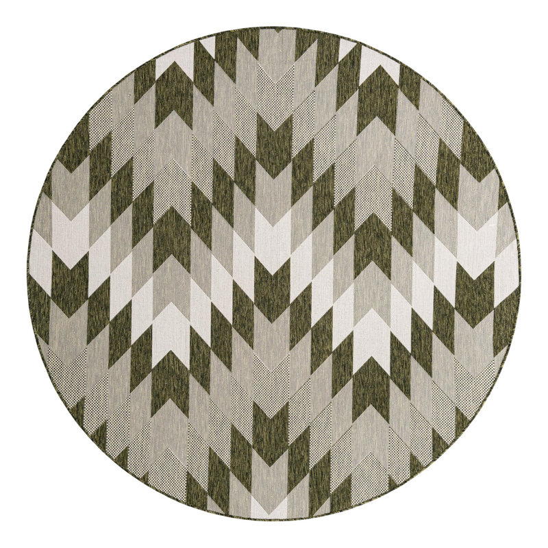 Tapis Blox Hower, Rond 7 pi 10 po