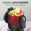 5.8" Self-Feeding Cold Press Juicer For Whole Fruits & Vegetables - High Yield Juice Extractor With Large Auger, Triple Strainer System - Easy To Clean, Efficient Juicing-114897130