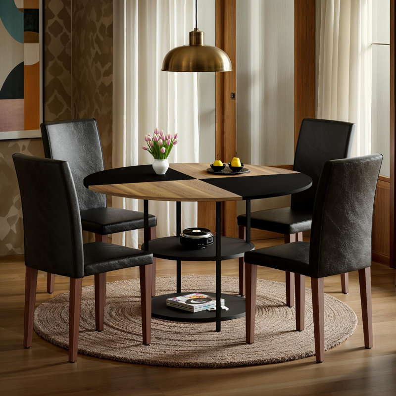 Ensemble de table de salle à manger 47,3 "et 4 chaises