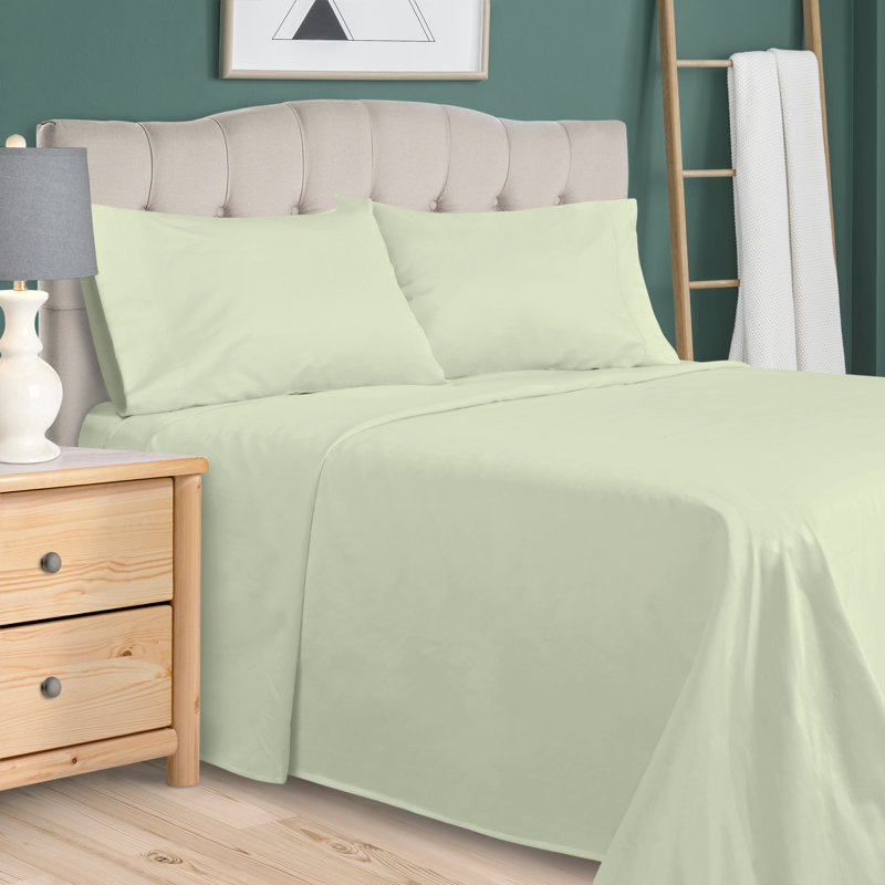 Ensemble de draps 300 po, Ensemble de draps pour très grand lit californien, Prune