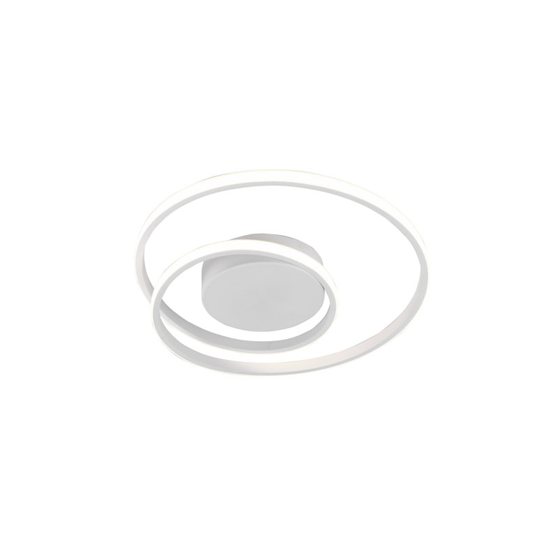 Nezaket 1-Light 39cm LED Integrated Flush Mount, White