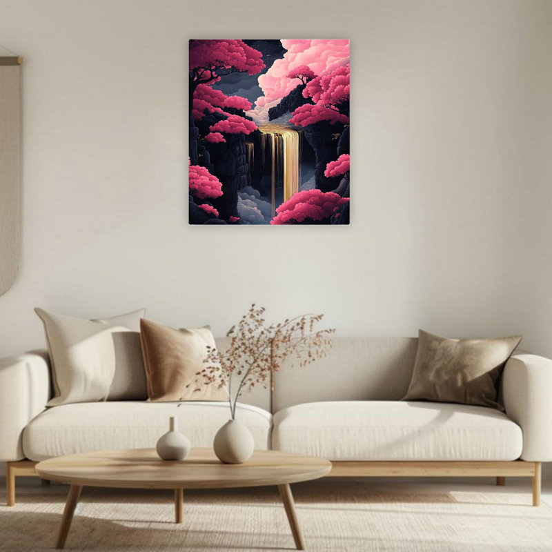 Art mural sur toile sans cadre 24 "x 36"