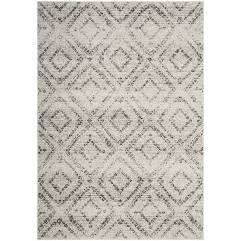 Muniz Performance Geometric Rug, Rectangle 3' x 5'