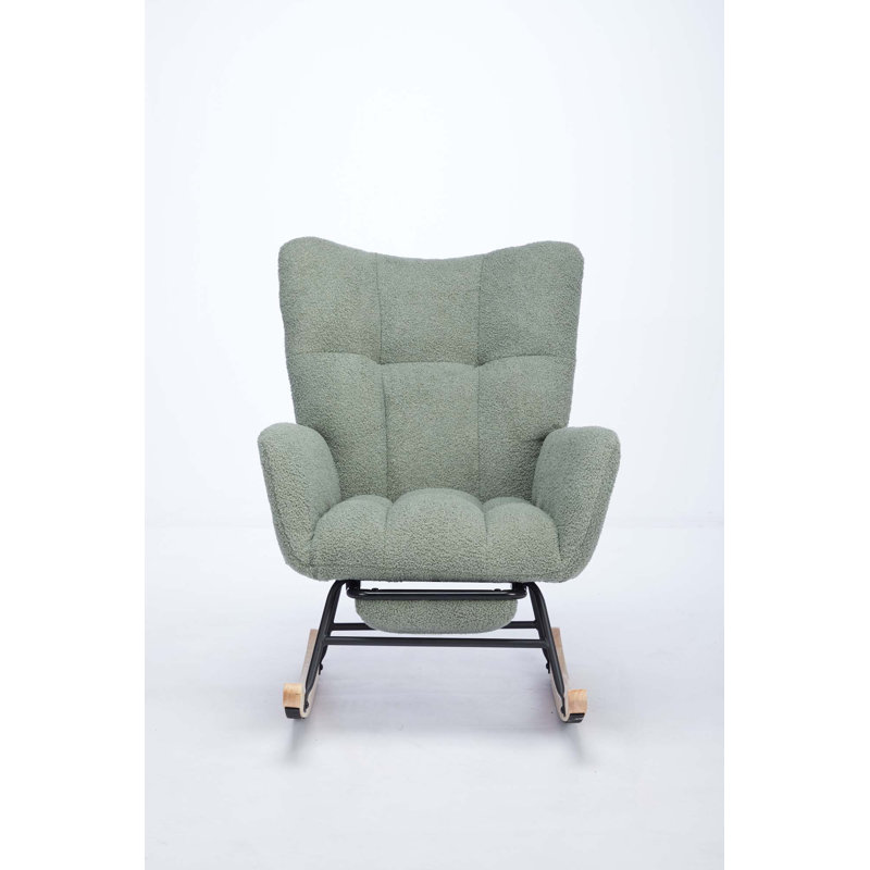 Chaise berçante Modern, Vert