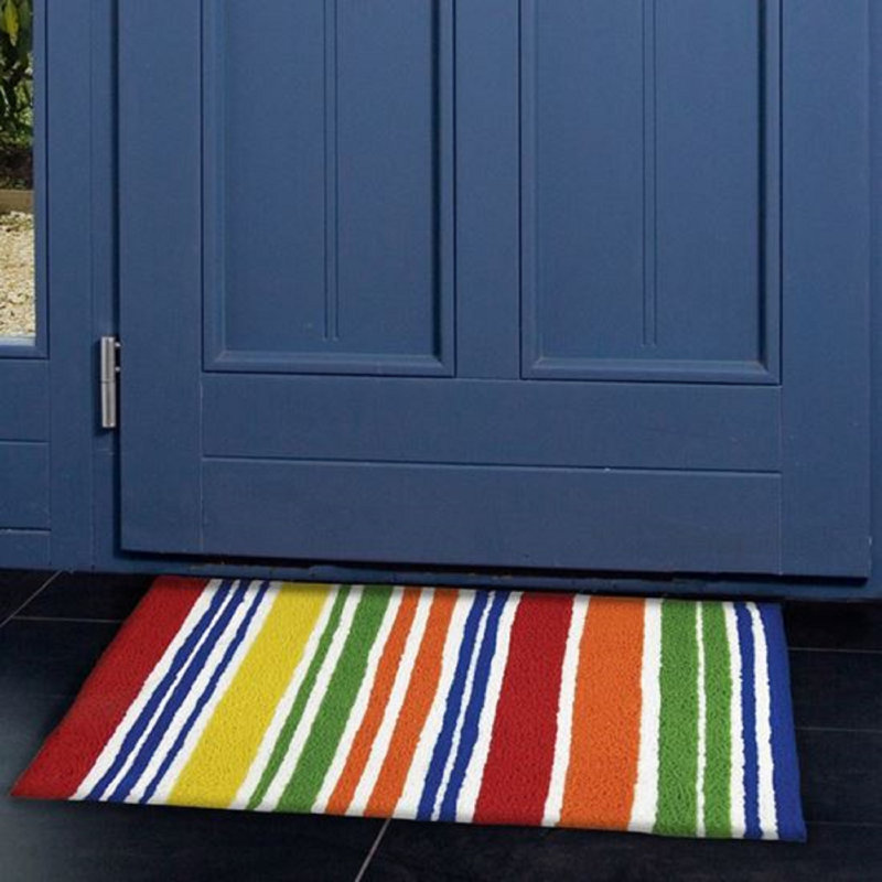 Juicy Fruit Striped Indoor Rug
