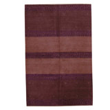 Hand Woven Wool Striped Area Rug