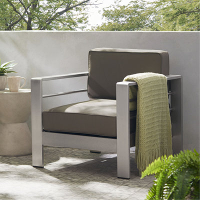 CHAISE CLUB CAPE CORE MP1 AVEC COUSSIN COMPRIMÉ