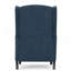 Fauteuil inclinable traditionnel confortable avec bordure cloutée pour la décoration intérieure-1596304386