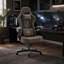 Fauteuil ergonomique pivotant en similicuir-1367306157