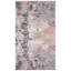 Tapis rose / gris à motif abstrait Brentley-429645024