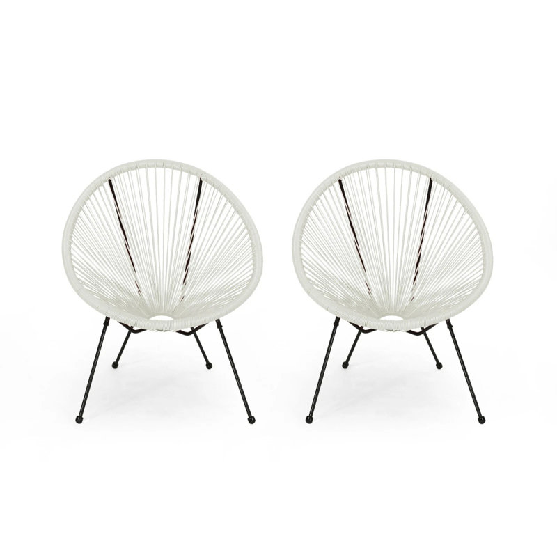 Chaise Anson (ensemble de 2) - Blanc
