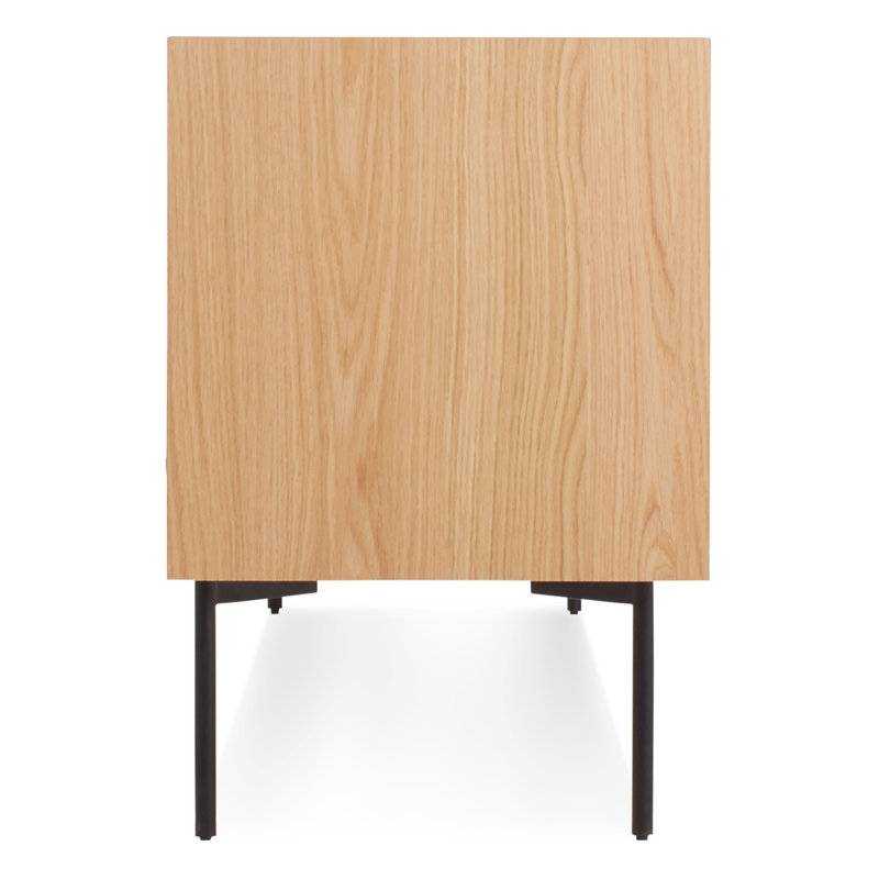 Peek 70'' W Solid Wood Sideboard, White Oak