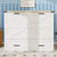 Charmante armoire-lit escamotable de style campagnard avec un port de charge intégré-115735629