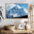 Floating Frame Natural Wood
