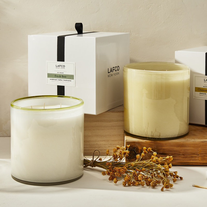 Bougie 4 mèches House and Home Feu de Bois Luxe