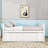 Ajavian Three Drawers Wooden Daybed with Trundle-1561704860-1577153690
