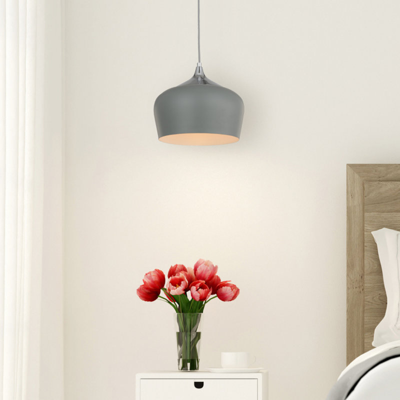 Arceneaux 1 - Light Dome Pendant, Grey