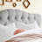 Tufted Upholstered Headboard, Solid Wood Head Board with Wood Legs, Adjustable Height Bed headboard from 37” to 51” Fabric Headboard in Modern Button Design, Beige-1575261539-1550457918