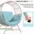 Egg Chair Outdoor Indoor, Oversized Rattan Chair With Thicken Cushion-1850854860-1850854863