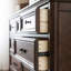 Bedroom Solid Wood Storage Entrance Cabinet
