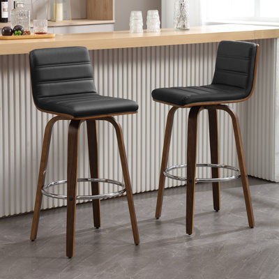 Tabouret de bar et de bar 26 po / 29 po Mid-Century