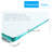 30-31 3/8" Wide Bathroom Shower Door - 1/4" Tempered Glass, Pivot Type Glass Clear 36000 Tests