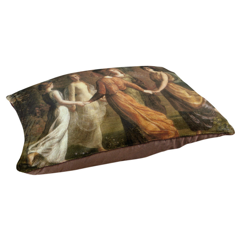 Coussins de chien de soleil Kephart, Moyen (l 42,5 po x P 32,5 po x H 4 po)