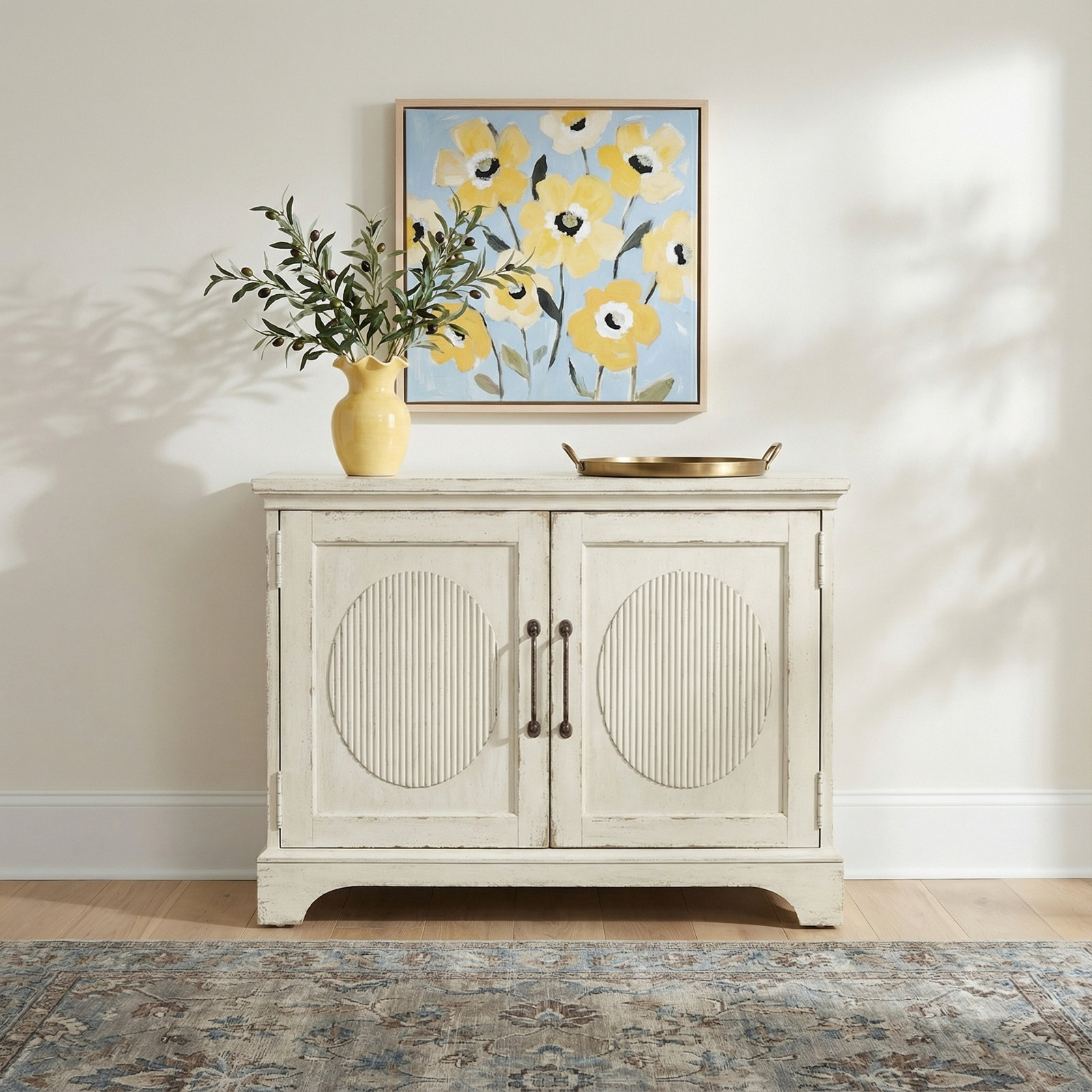 Alcy 2-Door Storage Cabinet