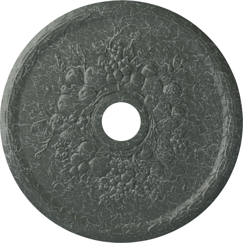 Plafonnier Endurathane, raisin, diamètre extérieur 22 5/8 po x P 3 5/8 po x P 5/8 po (convient aux auvents jusqu'à 5 3/8 po)