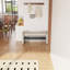 120 cm Grey Shoe Bench for Two with Tech Fabric Upholstery