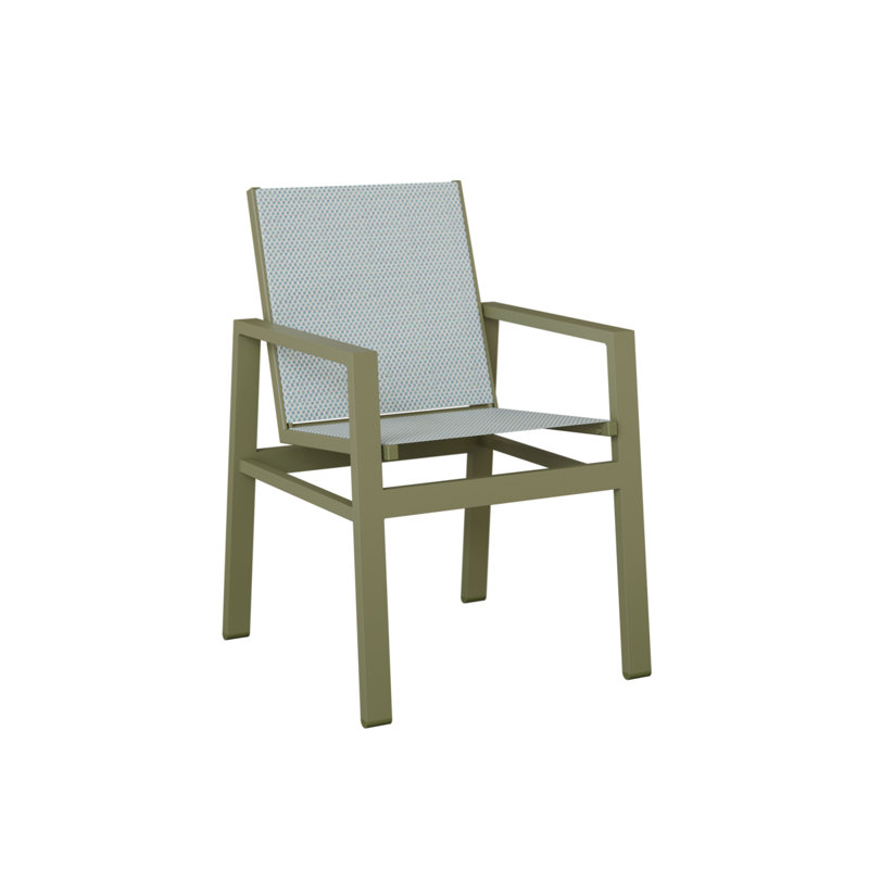 Chaise berçante Vida de Berlin Gardens, Interlock Calypso, Vert sauge
