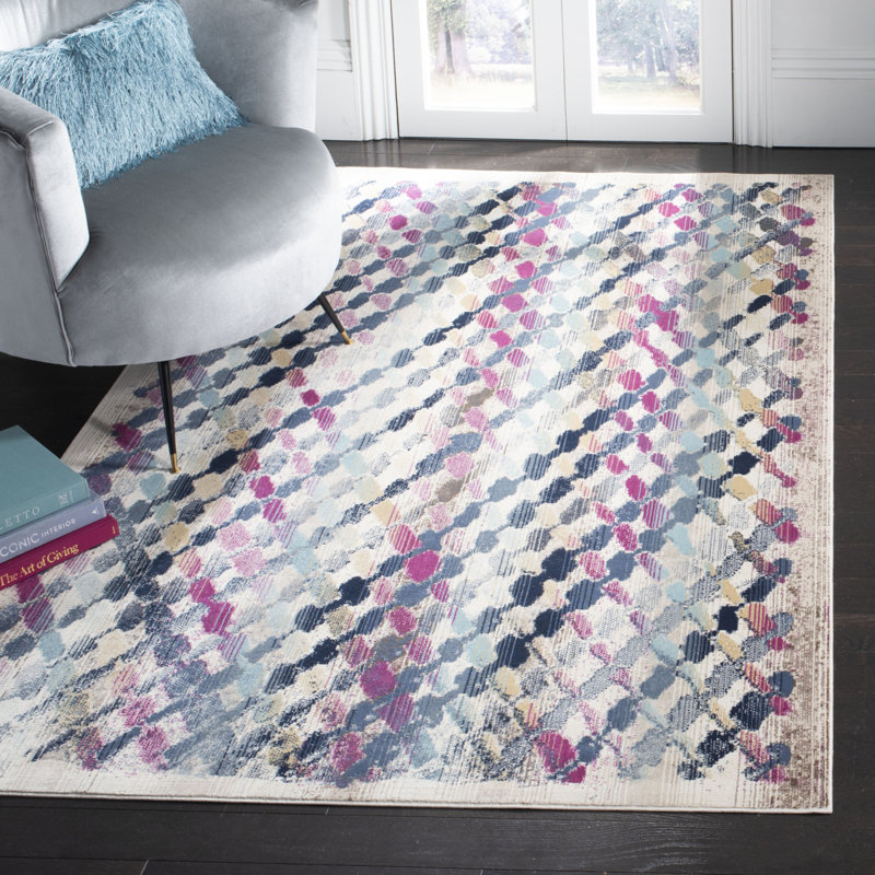 Damon Performance Abstract Rug, Rectangle 8' x 10'