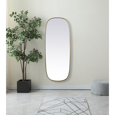 Bertin Metal Oval Wall Mirror