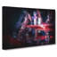 Drum Kit in Abstract - Wrapped Canvas-55313931